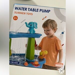 New in box Elephant Water Table Pump for Kids